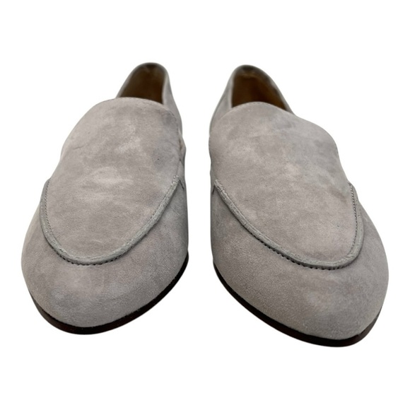 J.Jill Pearl Gray Suede Slip On Preppy Business Casual Loafer Flats Women’s 8 - Picture 3 of 16